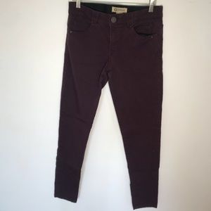 Purple skinny Jeans